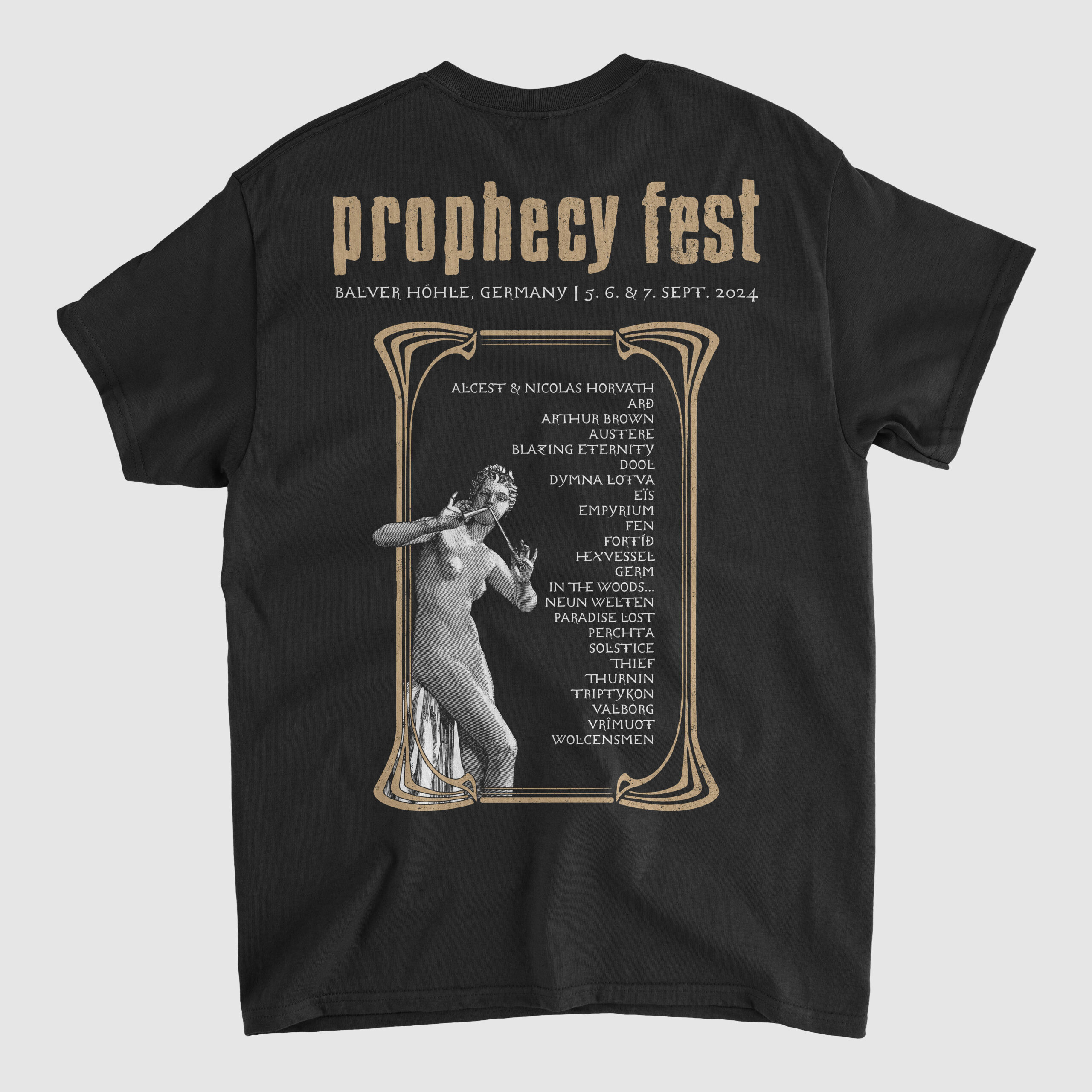 Prophecy Fest 24 Shirt back preview